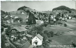 Goldiwil Ob Thun 1961; Ortsansicht - Gelaufen. (Arthur Bauer - Oberhofen) - Thoune / Thun