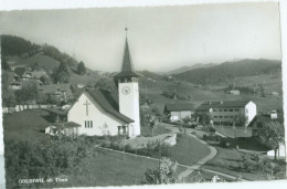 Goldiwil Ob Thun; Ortsansicht - Gelaufen. (Arthur Bauer - Oberhofen) - Thoune / Thun