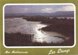 *CPM - Mer Méditerranée - Les Étangs - Contre La Lumière