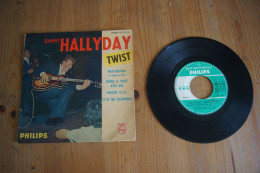 JOHNNY HALLYDAY WAP DOU WAP EP 1961  VARIANTE LANGUETTE - 45 Rpm - Maxi-Single