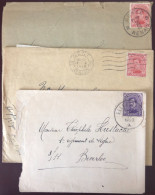 Belgique Lot De 3 Enveloppes - (B3834) - Andere & Zonder Classificatie