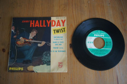 JOHNNY HALLYDAY WAP DOU WAP EP 1961  VARIANTE LANGUETTE - 45 Rpm - Maxi-Single