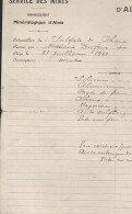 Alais (30) ) Bulletin   LABORATOIRE D'ESSAIS (service Des Mines)  1920(voir ,la, Description)  (PPP47509) - 1900 – 1949