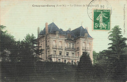 Crouy Sur Ourcq Le Chateau Debellevue Carte Toilee - Sonstige & Ohne Zuordnung