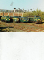 BELGIQUE SNCB-NMBS /LOCALITE BRAINE LE COMTE LOCOMOTIVES DIESEL ET AUTORAIL EXPOSITION /TR27 - Trains