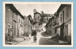 0797 CPSM   LIVERDUN (Meurthe & Moselle) La Grande-Rue -  Vins De La CRAFFE  -  Enfants   ++++++ - Liverdun