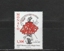 Monaco YT 2598 ** : Prestidigitateur , Magicien - 2007 - Unused Stamps