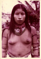 Ecuador, TSACHILA, Indios Ecuatorianos Los Colorados, Indian Woman, Bodypainting - Ecuador