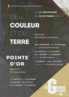 *CPM - Vernissage Exposition "De Couleur Et De Terre" -  La Grande Galerie à SAVASSE (26) - Tentoonstellingen