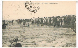 33 LACANAU OCEAN LA PLAGE A L HEURE DU BAIN  1925 - Otros & Sin Clasificación