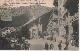 HTE SAVOIE-Chamonix-Place De L'Eglise Et Le Brévent -Giletta 8540 - Chamonix-Mont-Blanc