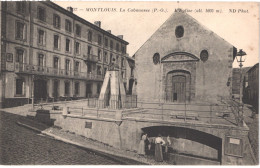 FR66 MONT LOUIS - Nd 27 - L'église Le Lavoir - Altitude 1600 M - Animée - Belle - Autres & Non Classés