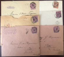 Belgique Lot De 6 Enveloppes - (B3854) - Other & Unclassified