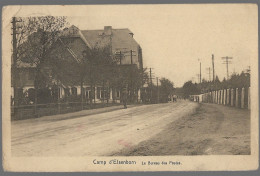 CPA CARTE POSTALE BELGIQUE CAMP D' ELSENBORN LE BUREAU DES POSTES 1927 - Other & Unclassified