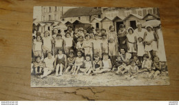 Carte Photo  Groupe A La Plage De LANGRUNE   ........... T-12034 - Other & Unclassified