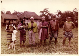 Ecuador, TSACHILA, Indios Ecuatorianos Los Colorados, Indian Group, Bodypainting - Ecuador