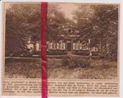 Boxtel - Huize Lindenhurst - Orig. Knipsel Coupure Tijdschrift Magazine - 1925 - Unclassified