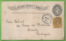 História Postal - Filatelia - Stationery - Stamps - Timbres - Philately - Porto - Portugal - Cananda - Autres & Non Classés