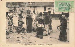 MIKICP8-026- CONGO BELGE MATADI AU MARCHE - Belgian Congo