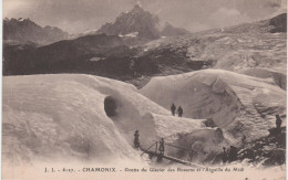 HTE SAVOIE-Chamonix-Grotte Du Glacier Des Bossons Et Aiguilles Du Midi - JJ 6127 - Chamonix-Mont-Blanc