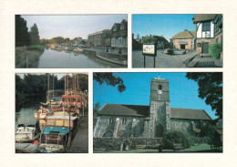 1 AK England * City Sandwich With River Stour, Guildhall Courtyard, Boats At The Quay And St. Peters Church * - Autres & Non Classés