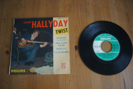 JOHNNY HALLYDAY WAP DOU WAP EP 1961  VARIANTE LANGUETTE - 45 Rpm - Maxi-Single