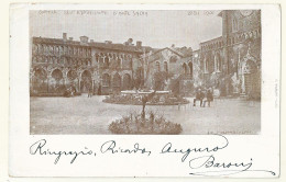 LODI 1901 - Cortile Dell'Esposizione D'Arte Sacra - Lodi