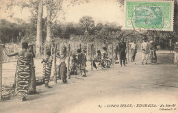 MIKICP8-029- CONGO BELGE KINSHASSA AU MARCHE - Belgian Congo