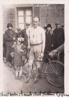 RARE EMILE ANTHOINE  CHAMPION DU 100 KMS A LA MARCHE  LE VESINET 10/1924  PHOTO ORIGINALE 18X13CM - Sport