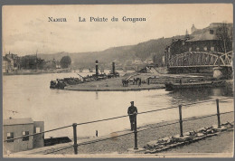 CPA CARTE POSTALE BELGIQUE NAMUR LA POINTE DU GROGNON 1919 - Other & Unclassified