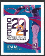 ITALIA - 2024  Campionati Atletica Roma 2024 - 2021-...: Mint/hinged