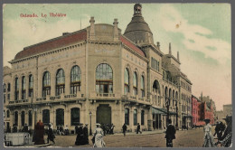 CPA CARTE POSTALE BELGIQUE OSTENDE LE THEATRE 1908 - Other & Unclassified