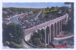 {94380} 22 Côtes Du Nord Dinan , La Vallée De La Rance Et Le Viaduc De Lanvallay ; Côtes D' Armor - Bridges