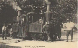 REPRO, BELFORT, LE TRAIN STATEGIQUE, LIGNE A VOIE ETROITE REF 16922 - Trains
