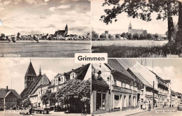 Grimmen Platz Straße Panorama Gl1961 #169.886 - Sonstige & Ohne Zuordnung