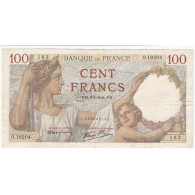 100 Francs SULLY 09-01-1941 TTB   Fayette 26.44 - 100 F 1939-1942 ''Sully''