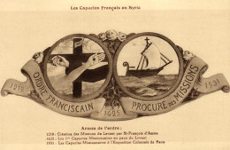 Asie > Syrie - Les Capucins Français En Syrie - Armes De L'ordre - 8936 - Syrie