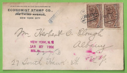 História Postal - Filatelia - Stamps - Timbres - Cover - Letter - Philately - New York - United States Of America - Other & Unclassified