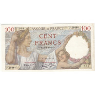 100 FRANCS SULLY 02-04-1942 Fayette 26.69 - 100 F 1939-1942 ''Sully''