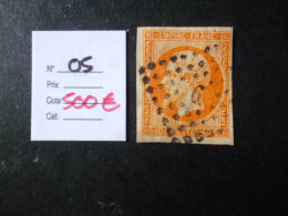 Timbre France Oblitéré N° 5 1850 - 1853-1860 Napoleon III