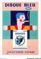 AKNP2-0125-ILLUSTRATEUR - FORE - DISQUE BLEU CIGARETTES GAULOISES CAPORAL - Fore