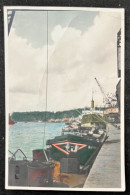 Photo Ancienne Originale Snapshot Colorisé Le Port De Rouen 1934 9 X 6 CM ( RefJS2) - Rouen