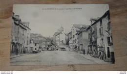 LA CANOURGUE : La Place Du Portalou ............ S-11518 - Autres & Non Classés