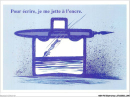 AKNP8-0700-ILLUSTRATEUR - FORE - POUR ECRIRE - JE ME JETTE A L'ENCRE  - Fore