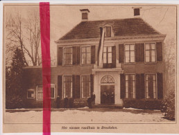 Breukelen - Nieuw Raadhuis - Orig. Knipsel Coupure Tijdschrift Magazine - 1925 - Zonder Classificatie