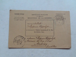 (Militaria....) -  Carte Postale Franchise Militaire 1918 (Bulletin De Santé D'un Militaire En Traitement)....voir Scans - Altri & Non Classificati