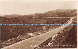 R178573 The Great North Road Near General Wade Stone. Valentine. RP - Wereld