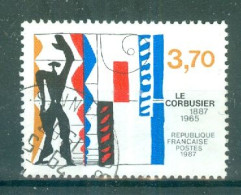 FRANCE - N°2470 Oblitéré - Centenaire De La Naissance De Le Corbusier, Architecte Et Urbaniste. - Used Stamps