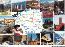 AKPP6-0491-CARTES - ARIEGE  - Cartes Géographiques