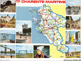 AKPP6-0494-CARTES - CHARENTE-MARITIME  - Cartes Géographiques